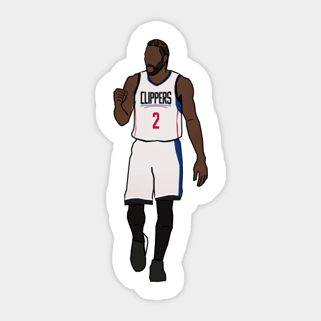 Kawhi Leonard Los Angeles Clippers NBA Sticker by xavierjfong